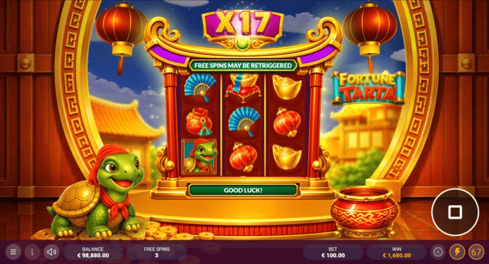 Fortune Tarta - çarpanlı Free Spins modu